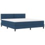 Cama con Base Spring Azul 180x200 cm Tela | Foro24.es | Tu tienda online para hogar, jardín y más Foro24.es