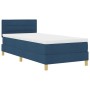Cama con Base con Colchón Azul 80x200 cm Tela | Foro24.es | Tu tienda online para hogar, jardín y más Foro24.es