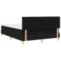 Cama con Box Spring y Colchón Negro 160x200 cm Tela | Foro24.es | Tu tienda online para hogar, jardín y más Foro24.es