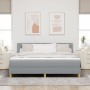 Cama con Base de Resortes y Colchón Gris Claro 180x200 cm Tela | Foro24.es | Tu tienda online para hogar, jardín y más Foro24.es