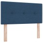 Cama con Box Spring con Colchón Azul 80x200 cm Tela | Foro24.es | Tu tienda online para hogar, jardín y más Foro24.es