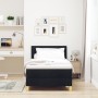 Cama Box Spring con Colchón Negra 90x190 cm Tela | Foro24.es | Tu tienda online para hogar, jardín y más Foro24.es