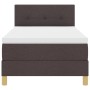 Cama con Base con Colchón Marrón Oscuro 90x190 cm Tela | Foro24.es | Tu tienda online para hogar, jardín y más Foro24.es