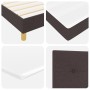Cama con Base con Colchón Marrón Oscuro 90x190 cm Tela | Foro24.es | Tu tienda online para hogar, jardín y más Foro24.es
