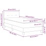 Cama con Base con Colchón Marrón Oscuro 90x190 cm Tela | Foro24.es | Tu tienda online para hogar, jardín y más Foro24.es