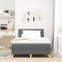 Cama Box Spring con Colchón Gris Oscuro 120x190 cm Tela de , Camas y somieres - Ref: Foro24-3338903, Precio: 401,19 €, Descue...