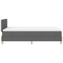 Cama Box Spring con Colchón Gris Oscuro 120x190 cm Tela de , Camas y somieres - Ref: Foro24-3338903, Precio: 401,19 €, Descue...