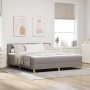 Cama con Box Spring con Colchón Taupe 180x200 cm Tela de , Camas y somieres - Ref: Foro24-3338941, Precio: 548,78 €, Descuent...