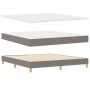 Cama con Box Spring con Colchón Taupe 180x200 cm Tela de , Camas y somieres - Ref: Foro24-3338941, Precio: 548,78 €, Descuent...