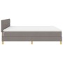 Cama con Box Spring con Colchón Taupe 180x200 cm Tela de , Camas y somieres - Ref: Foro24-3338941, Precio: 548,78 €, Descuent...