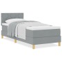 Cama con Resortes y Colchón Gris Claro 80x200 cm | Foro24.es | Tu tienda online para hogar, jardín y más Foro24.es