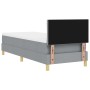 Cama con Resortes y Colchón Gris Claro 80x200 cm | Foro24.es | Tu tienda online para hogar, jardín y más Foro24.es