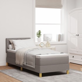 Comprar Cama con Somier con Colchón Taupe 80x200