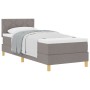 Cama con Somier con Colchón Taupe 80x200 cm Tela | Foro24.es | Tu tienda online para hogar, jardín y más Foro24.es