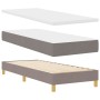 Cama con Somier con Colchón Taupe 80x200 cm Tela | Foro24.es | Tu tienda online para hogar, jardín y más Foro24.es