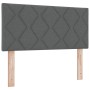 Cama con Box Spring y Colchón Gris Oscuro 120x190 cm Tela de , Camas y somieres - Ref: Foro24-3338980, Precio: 404,01 €, Desc...