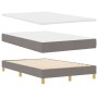 Cama con Base Resorte con Colchón Taupe 120x190 cm Tela | Foro24.es | Tu tienda online para hogar, jardín y más Foro24.es
