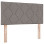Cama con Base Resorte con Colchón Taupe 120x190 cm Tela | Foro24.es | Tu tienda online para hogar, jardín y más Foro24.es