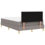 Cama con Base Resorte con Colchón Taupe 120x190 cm Tela | Foro24.es | Tu tienda online para hogar, jardín y más Foro24.es