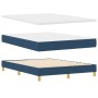 Cama con Base con Colchón Azul 140x190 cm Tela | Foro24.es | Tu tienda online para hogar, jardín y más Foro24.es