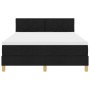 Cama Box Spring con Colchón Negro 140x200 cm Tela | Foro24.es | Tu tienda online para hogar, jardín y más Foro24.es
