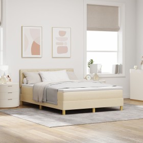 Comprar Cama con Box Spring con Colchón Crema