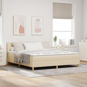 Comprar Cama con Box Spring con Colchón Crema