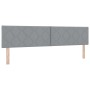 Cama con Base y Colchón Gris Claro 200x200 cm Tela | Foro24.es | Tu tienda online para hogar, jardín y más Foro24.es