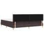 Cama con Somier y Colchón Marrón Oscuro 200x200 cm Tela de , Camas y somieres - Ref: Foro24-3339024, Precio: 608,75 €, Descue...