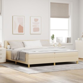 Comprar Cama con Box Spring con Colchón Crema