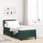 Cama Box Spring con colchón terciopelo verde oscuro 80x200 cm de , Camas y somieres - Ref: Foro24-3339071, Precio: 269,90 €, ...