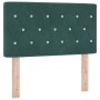Cama Box Spring con colchón terciopelo verde oscuro 80x200 cm de , Camas y somieres - Ref: Foro24-3339071, Precio: 269,90 €, ...