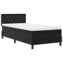 Cama Box Spring con colchón terciopelo negro 90x190 cm de , Camas y somieres - Ref: Foro24-3339076, Precio: 290,90 €, Descuen...
