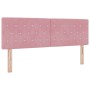 Cama Box Spring con colchón terciopelo rosa 160x200 cm | Foro24.es | Tu tienda online para hogar, jardín y más Foro24.es