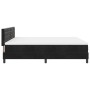 Cama Box Spring con colchón terciopelo negro 180x200 cm | Foro24.es | Tu tienda online para hogar, jardín y más Foro24.es
