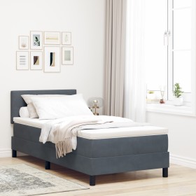 Comprar Cama Box Spring con colchón terciopelo