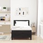 Cama Box Spring con colchón terciopelo negro 90x190 cm de , Camas y somieres - Ref: Foro24-3339142, Precio: 290,10 €, Descuen...