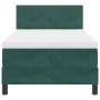 Cama Box Spring con colchón terciopelo verde oscuro 90x190 cm | Foro24.es | Tu tienda online para hogar, jardín y más Foro24.es