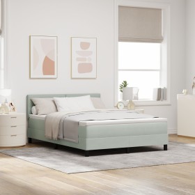 Comprar Cama Box Spring con colchón terciopelo
