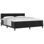 Cama Box Spring con colchón terciopelo negro 180x200 cm | Foro24.es | Tu tienda online para hogar, jardín y más Foro24.es