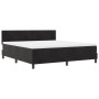 Cama Box Spring con colchón terciopelo negro 180x200 cm | Foro24.es | Tu tienda online para hogar, jardín y más Foro24.es