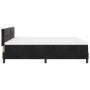 Cama Box Spring con colchón terciopelo negro 180x200 cm | Foro24.es | Tu tienda online para hogar, jardín y más Foro24.es