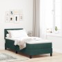Cama Box Spring con colchón terciopelo verde oscuro 80x200 cm de , Camas y somieres - Ref: Foro24-3339203, Precio: 266,77 €, ...