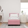 Cama Box Spring con colchón terciopelo rosa 80x200 cm de , Camas y somieres - Ref: Foro24-3339205, Precio: 276,22 €, Descuent...