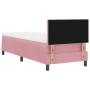 Cama Box Spring con colchón terciopelo rosa 80x200 cm de , Camas y somieres - Ref: Foro24-3339205, Precio: 276,22 €, Descuent...