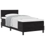 Cama Box Spring con colchón terciopelo negro 100x200 cm | Foro24.es | Tu tienda online para hogar, jardín y más Foro24.es
