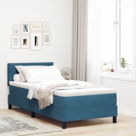 Comprar Cama Box Spring con colchón terciopelo