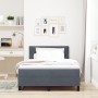 Cama Box Spring con colchón terciopelo gris oscuro 120x200 cm de , Camas y somieres - Ref: Foro24-3339231, Precio: 374,74 €, ...