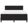 Cama Box Spring con colchón terciopelo negro 140x200 cm | Foro24.es | Tu tienda online para hogar, jardín y más Foro24.es