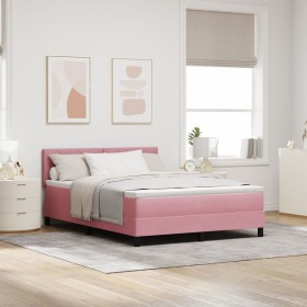 Comprar Cama Box Spring con colchón terciopelo